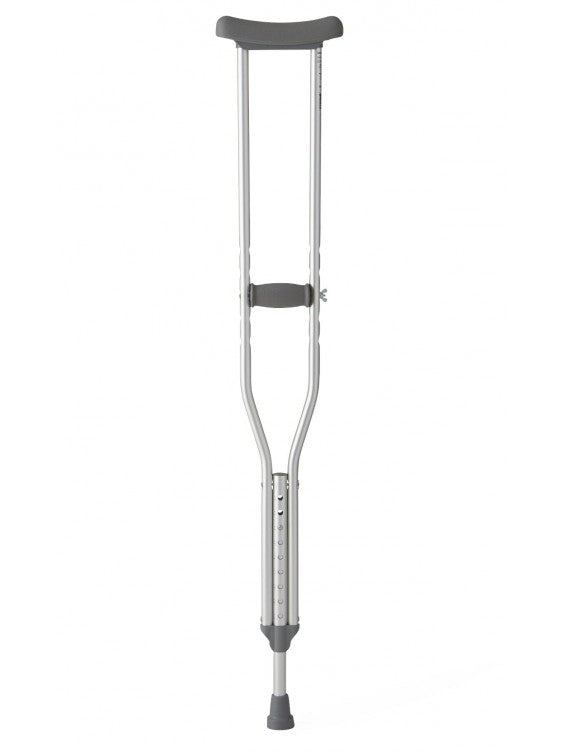 Standard Aluminum Crutches (Adult) Up To 6Ft Tall
